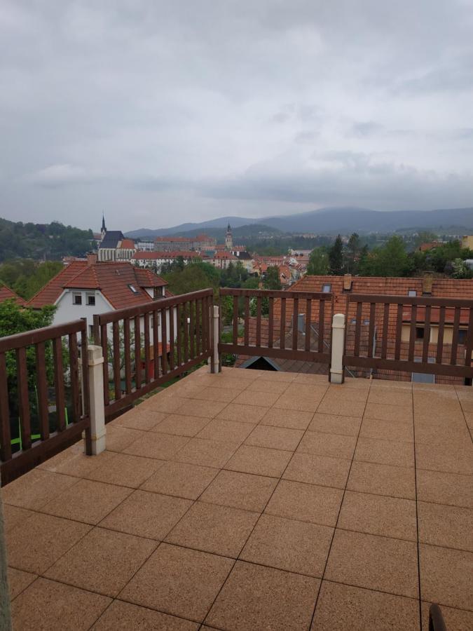 Ubytování s vyhlídkou Český Krumlov Esterno foto
